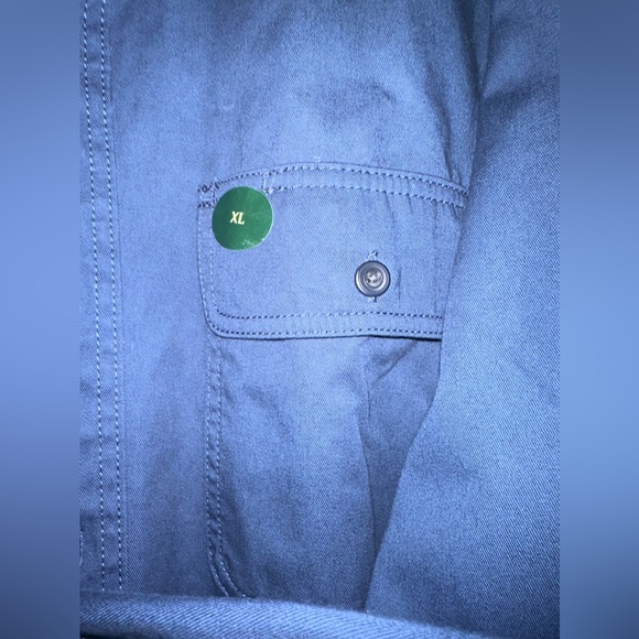 LL Bean men’s button up lightweight jacket NWOT, XL REGULAR 100% Cotton - Picture 3 of 6